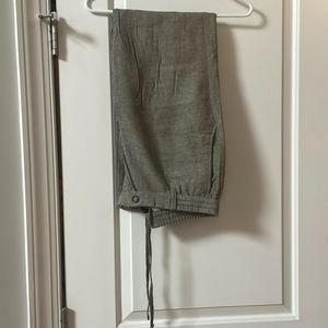 Banana Republic mason athletic tapered linen pant, 32 x 36